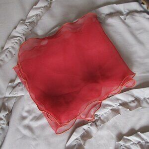 long narrow sheer scarf